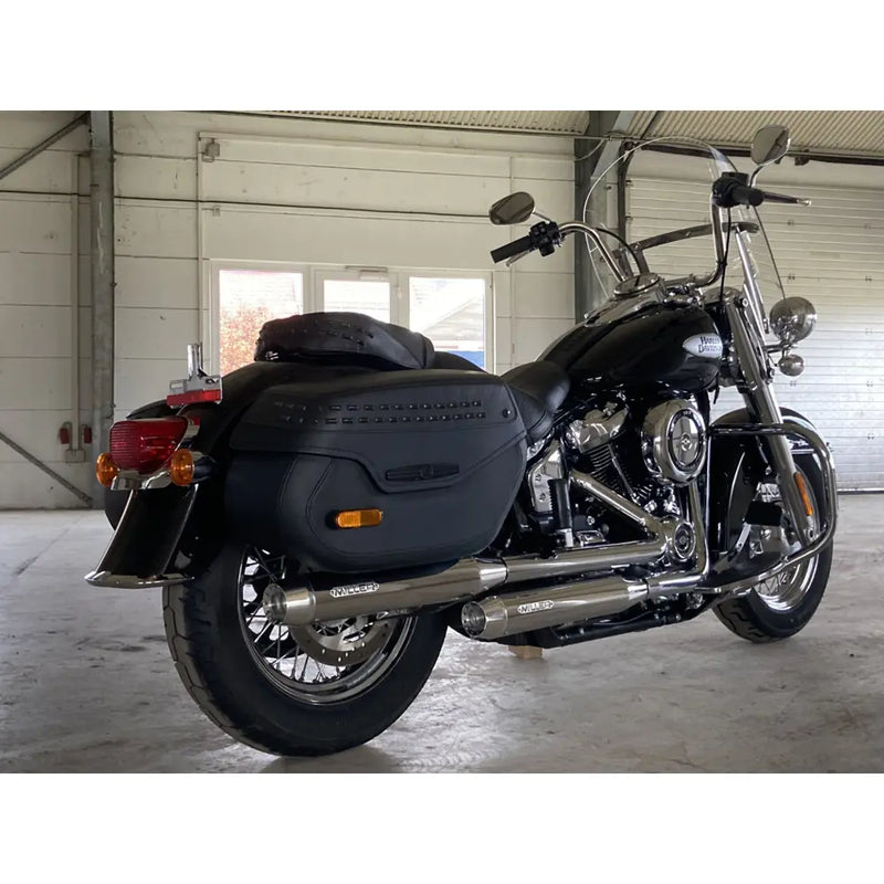 Miller Destiny Euro 5 Slip-On Geluiddempers voor Harley