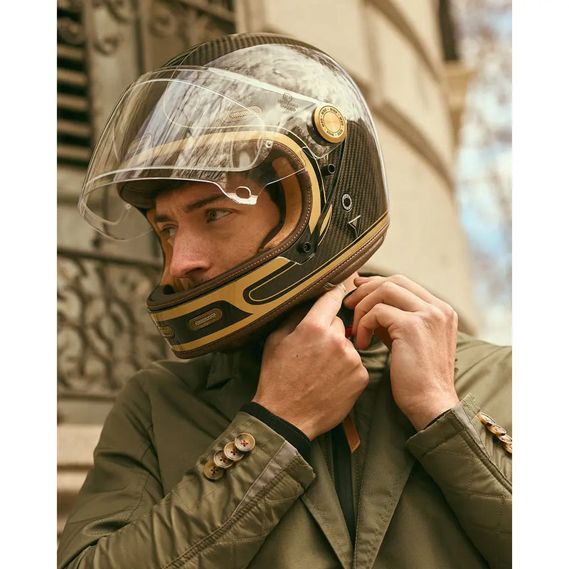 By City Roadster III Carbon Integraal Motorhelm