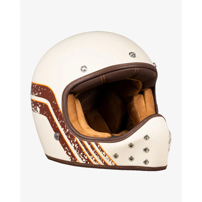 By City The Rock Retro Motorcross Helm