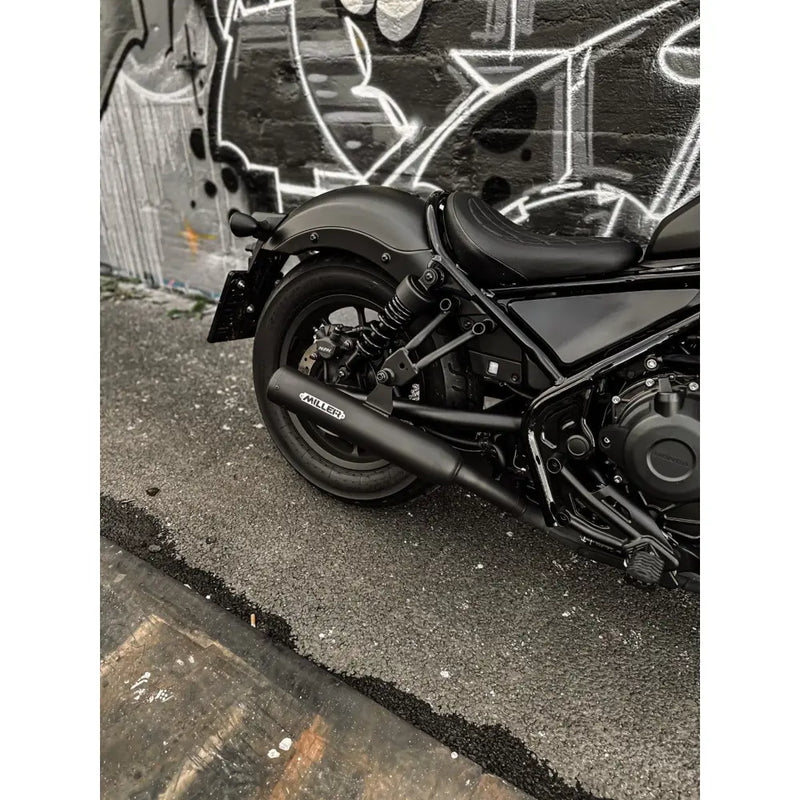 Miller Custom Euro 4/5 Slip-On Geluiddemper voor Honda