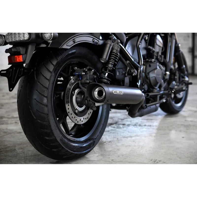 Miller Breaker Euro 5 Slip-On Geluiddemper voor Honda