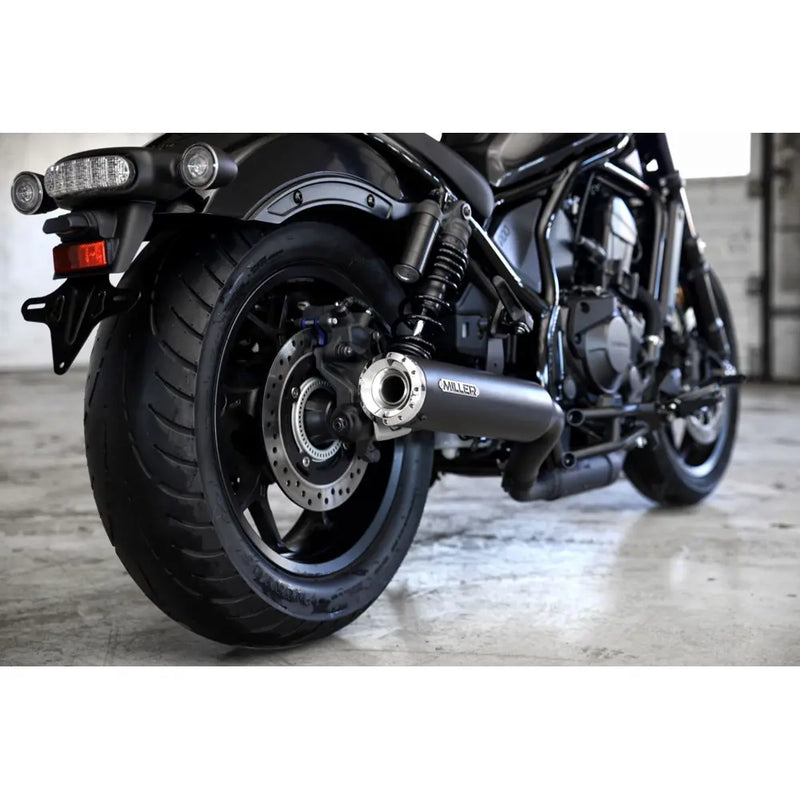 Miller Breaker Euro 5 Slip-On Geluiddemper voor Honda