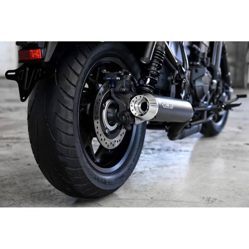 Miller Breaker Euro 5 Slip-On Geluiddemper voor Honda