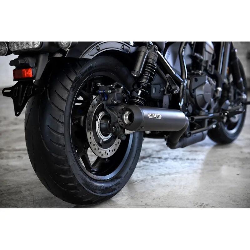 Miller Breaker Euro 5 Slip-On Geluiddemper voor Honda