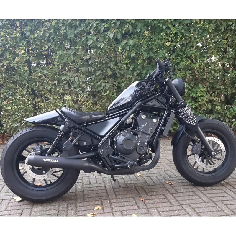 Miller Custom Euro 4/5 Slip-On Geluiddemper voor Honda