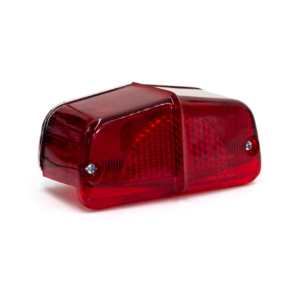 SMP Lucas Classic motorfiets achterlicht chroom