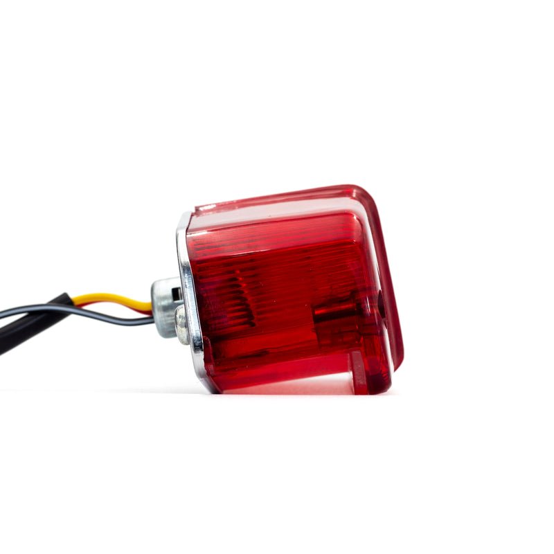 SMP Lucas Classic motorfiets achterlicht chroom