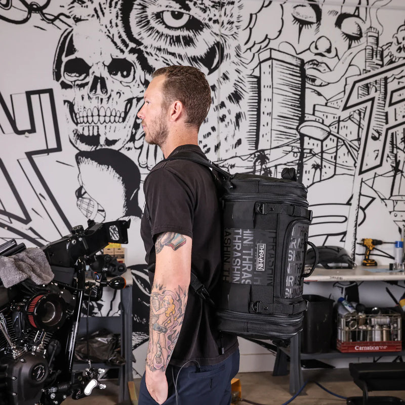 Thrashin Supply Passagiersmotorfiets-tas 32 liter
