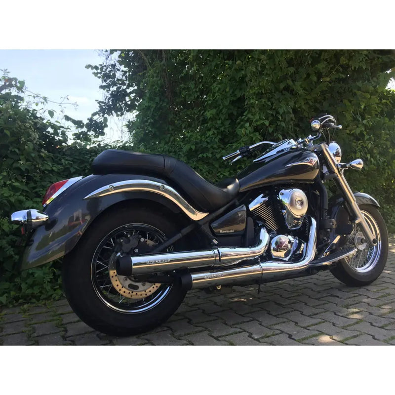 Miller Challenger Euro 3 Slip-On Geluiddempers voor Kawasaki
