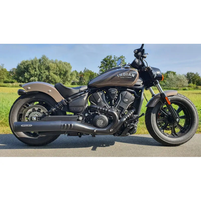 Miller Yukon Euro 5+ Slip-On Geluiddemper voor Indian
