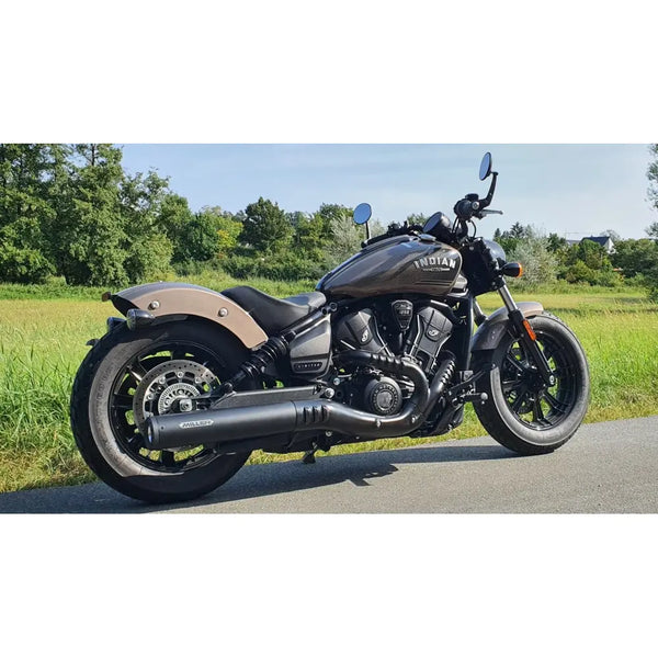 Miller Yukon Euro 5+ Slip-On Geluiddemper voor Indian