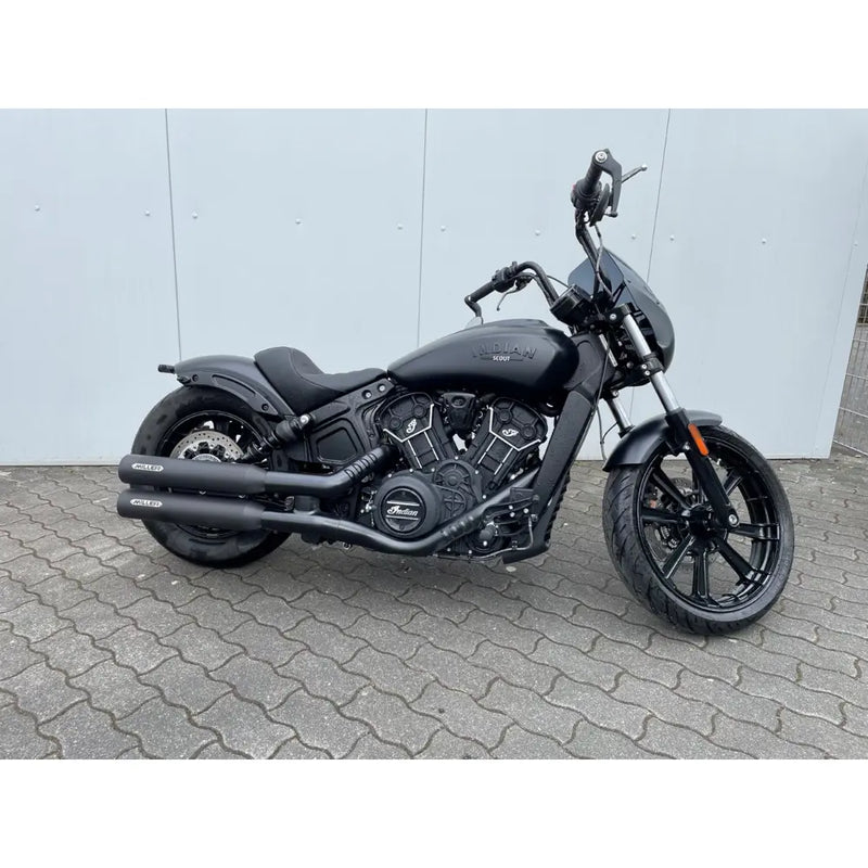 Miller Yuma Euro 3/4/5 Slip-On Geluiddempers voor Indian