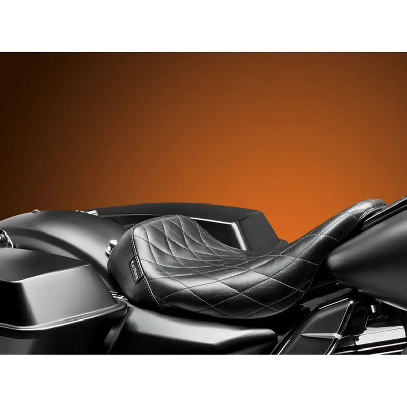 Le Pera Bare Bones solo-zadel voor Harley