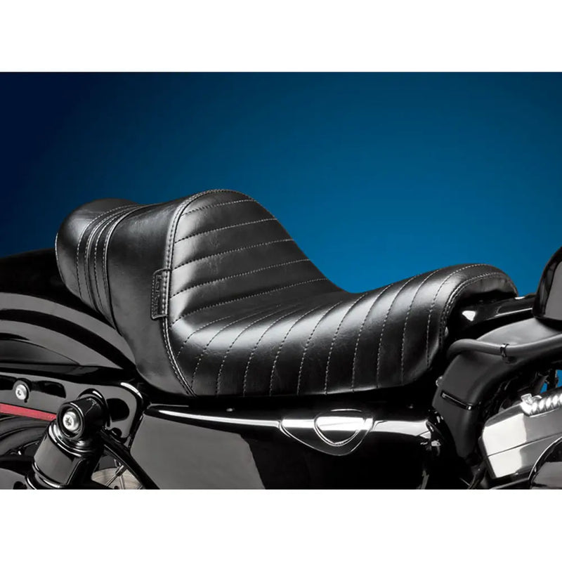 Le Pera Stubs Cafe Solo-zadel voor Harley