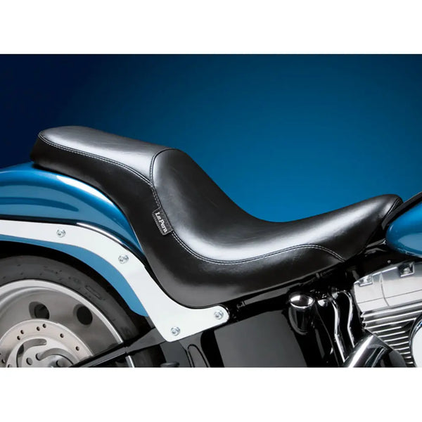 Le Pera Silhouette 2-Up Gel Solo Seat voor Harley