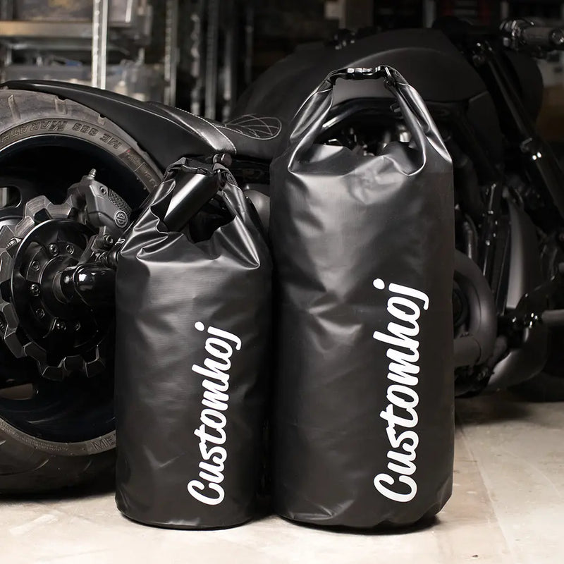 Customhoj Dry Bag Roll Top Motorfiets Sissy Bar Tas