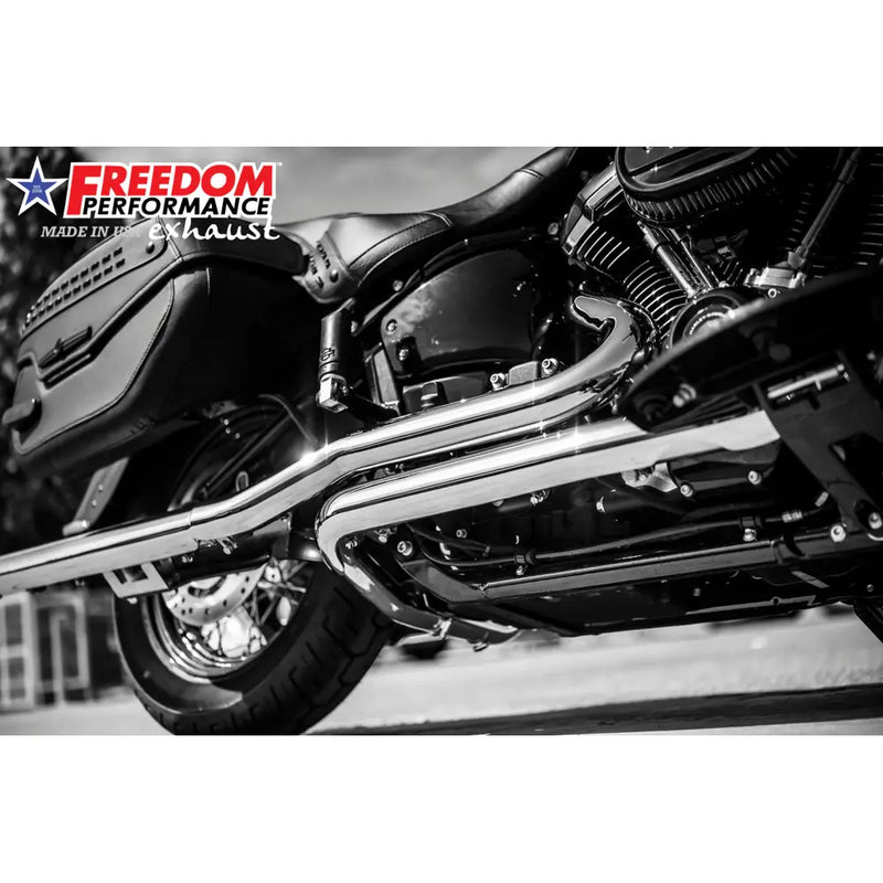 Freedom Performance Sharktail True Duals Uitlaat voor Harley