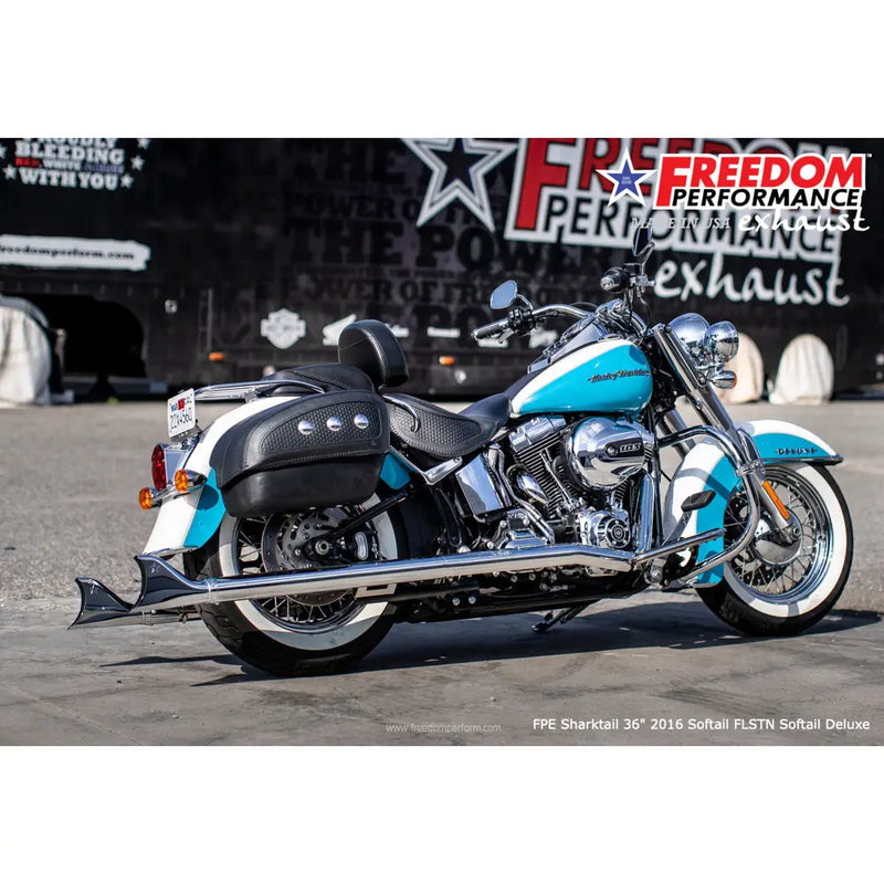 Freedom Performance Sharktail True Duals Uitlaat voor Harley