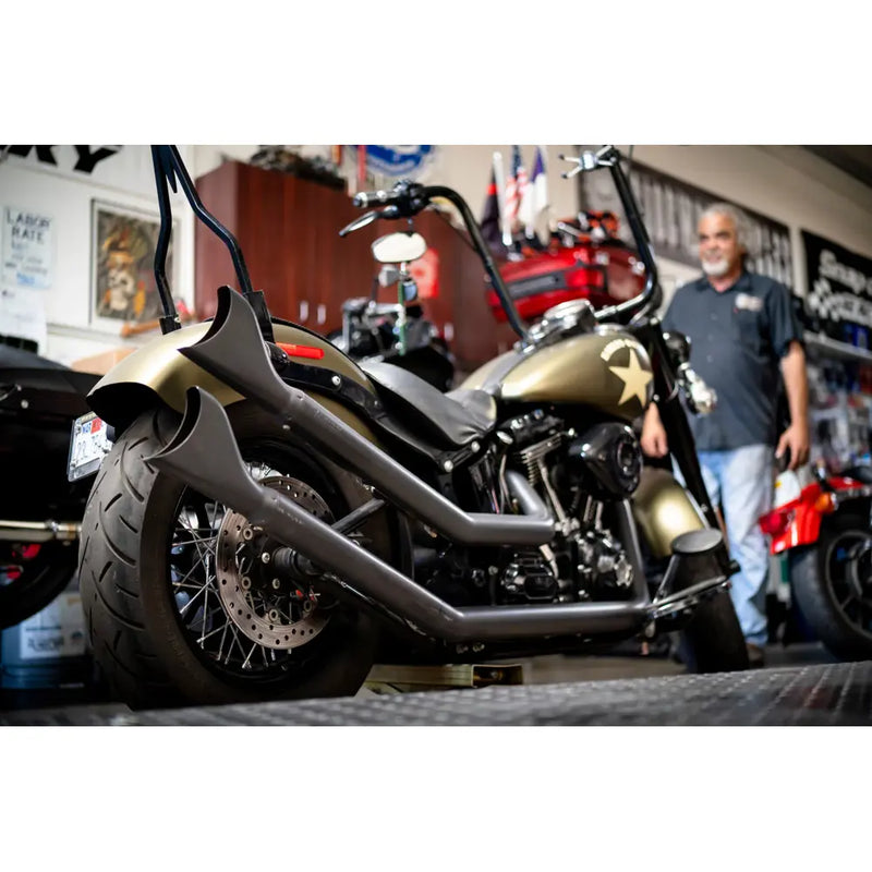 Freedom Performance Upsweep Sharktail Uitlaat voor Harley