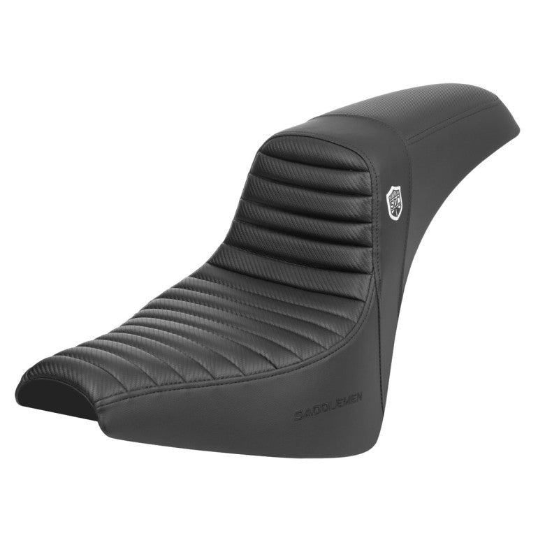 Saddlemen Pro SDC Performance Gripper Tuck-n-Roll Zadel voor Harley