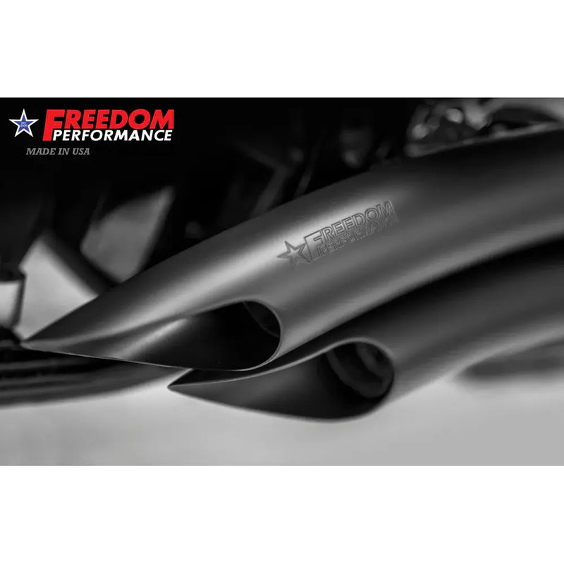 Freedom Performance Sharp Curve Radius Scallop Uitlaat voor Harley