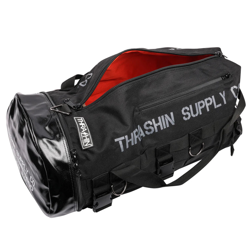 Thrashin Supply Mission motorfiets reistas