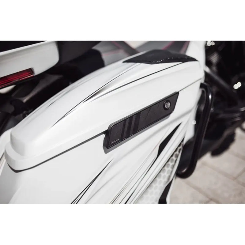 Tommy & Sons zadeltasvergrendelingafdekkingen voor Harley