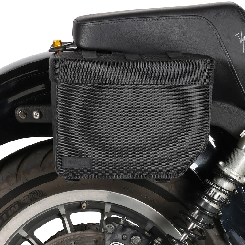 Thrashin Supply Essential Base 10L Throw-Over motorfiets zadeltas set