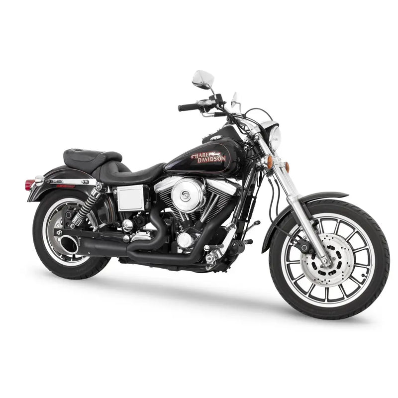 Freedom Performance Shorty Turn Out 2-into-1 Uitlaat voor Harley