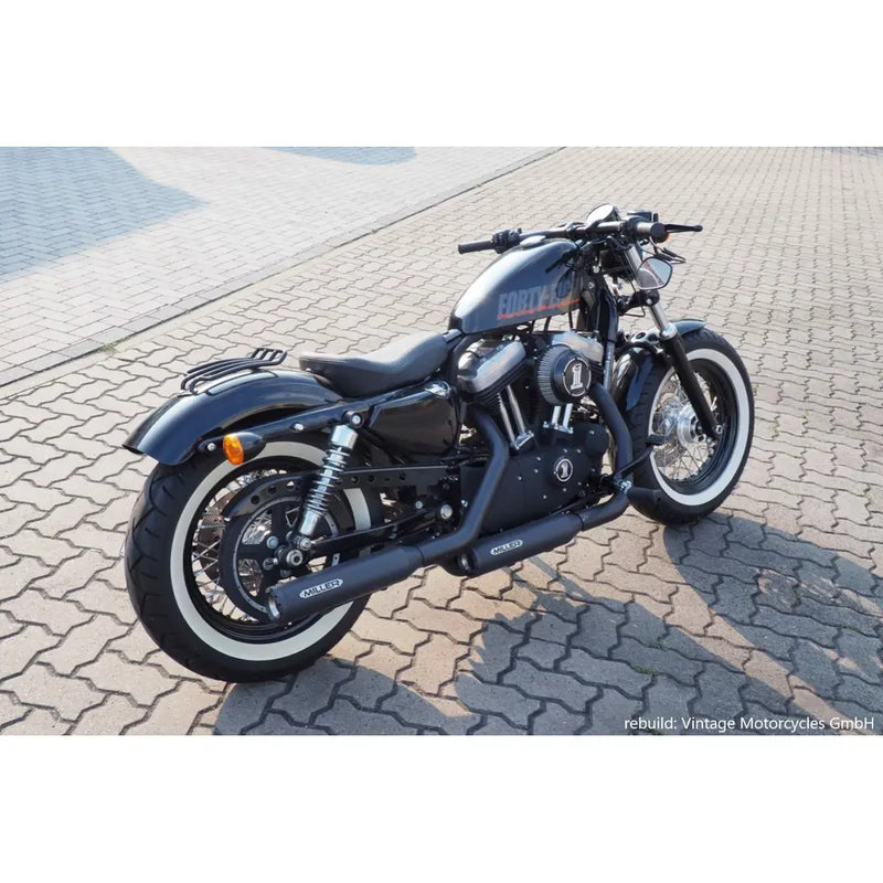 Miller Silverado Euro 2/3/4 Slip-On Geluiddempers voor Harley