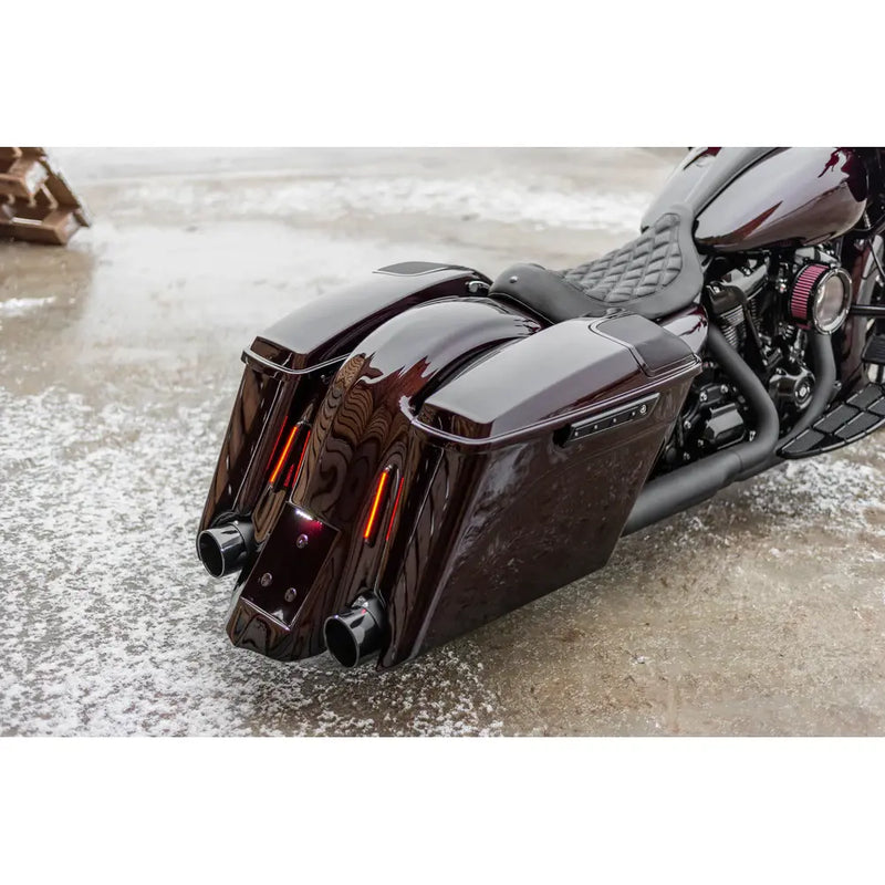 Killer Custom 5" verlengde zadeltassen voor Harley