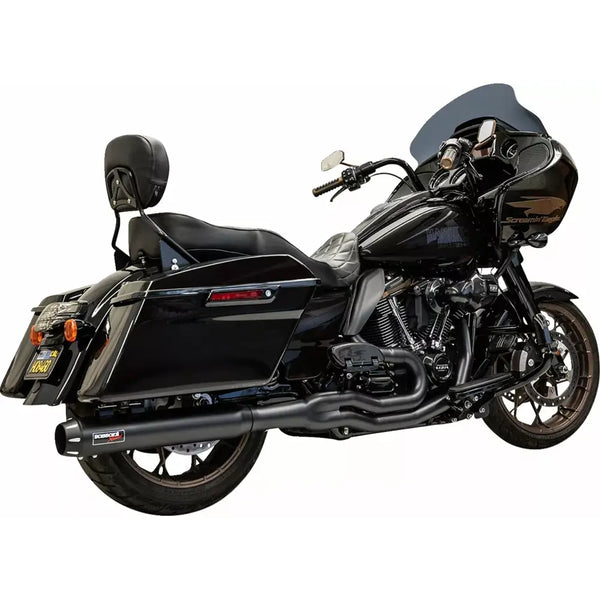 Bassani Road Rage Straight Can 2-into-1 Uitlaatsysteem voor Harley