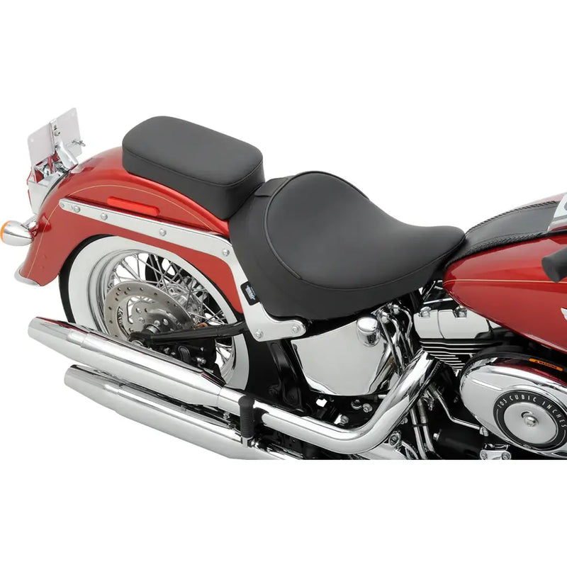 Drag Specialties Rugsteun met opbergvak voor Harley-solo-zadel