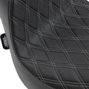 Drag Specialties Predator III-zadel voor Harley