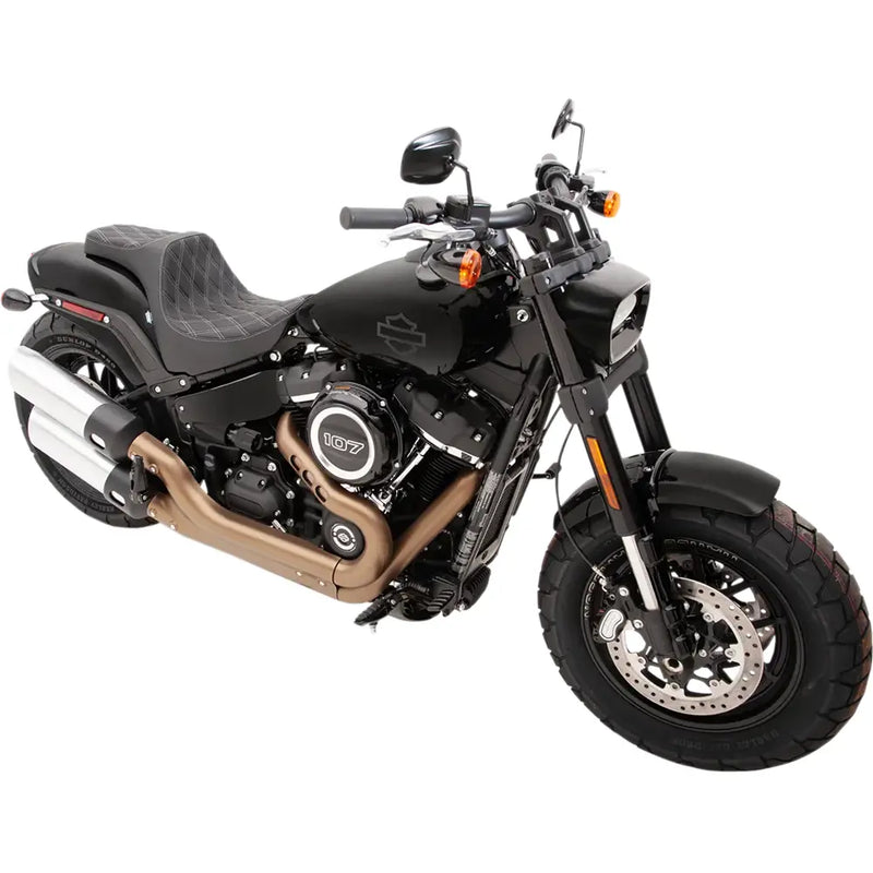Drag Specialties Predator III-zadel voor Harley