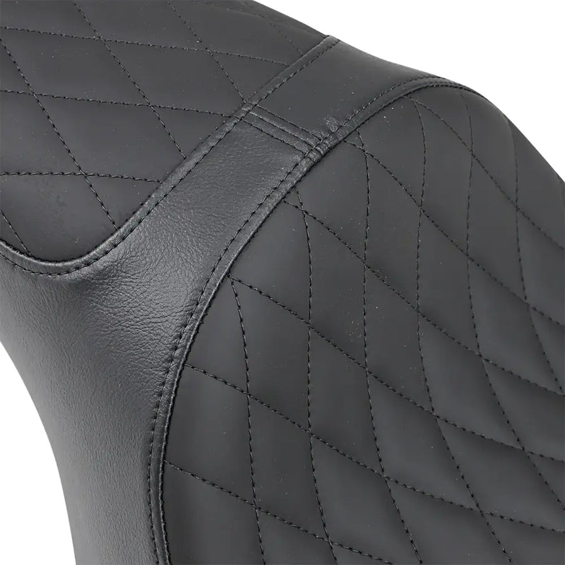 Drag Specialties Caballero 2-Up-zadel voor Harley