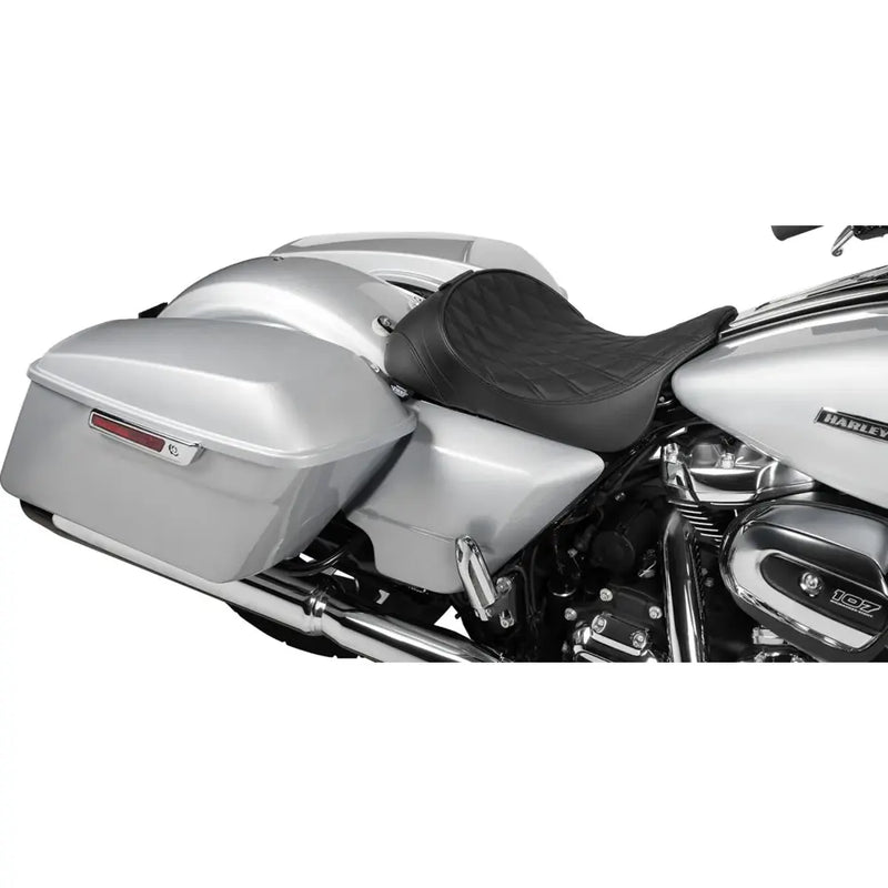 Drag Specialties Rugsteun met opbergvak voor Harley-solo-zadel