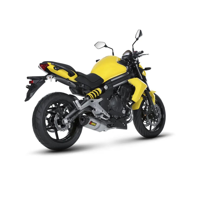 Akrapovic Racing Line Exhaust System for Kawasaki 12-16 Ninja 600 (2-into-1 header with titanium muffler / carbon end cap) (Read note) (S-K6R7-HT)  - Customhoj