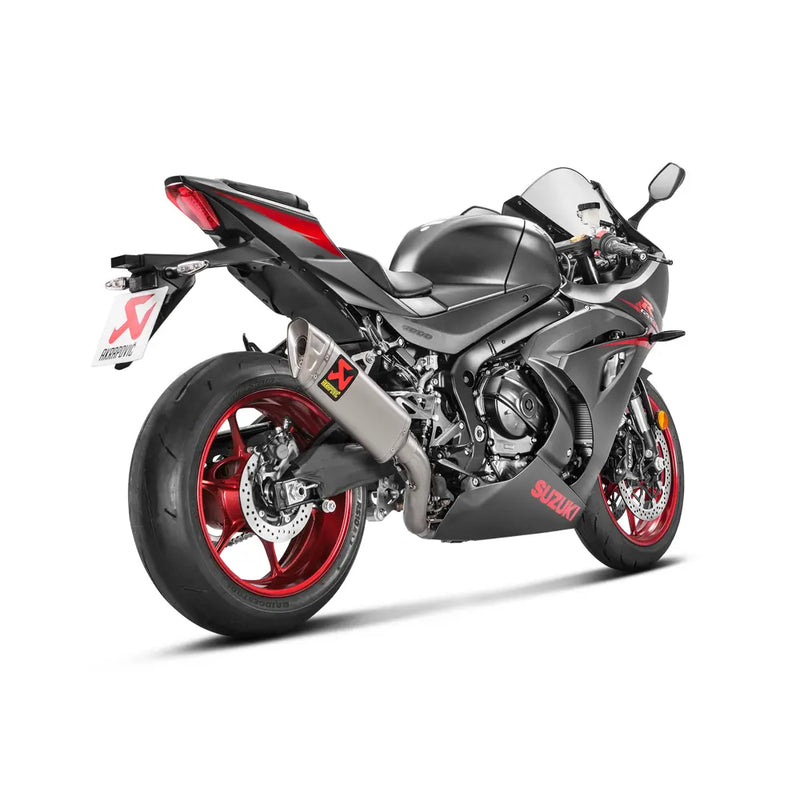 Akrapovic Racing Line Exhaust System for Suzuki 17-25 GSX-R1000 (4-into-1 header with full titanium muffler) (Race only) (S-S10R11-APLT)  - Customhoj