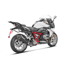 Akrapovic Slip-On Series Muffler for BMW 15-18 R1200R/RS (Titanium muffler with carbon end cap) (EC/ECE Approval) (S-B12SO19-HLGBL)