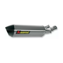 Akrapovic Slip-On Series Muffler for Honda 10-15 VFR1200F (Titanium muffler with carbon end cap) (EC Approval) (S-H12SO1-HRT)