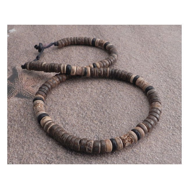 Amigaz Cocco Earth Wood Bead Big Boy Necklace