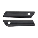Arlen Ness 10 Gauge Saddlebag Latch Covers for Harley 14-25 Touring (exkl. 23-25 CVO; 24-25 Road Glide / Street Glide) / Black  - Customhoj
