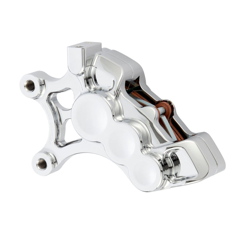 Arlen Ness 6-piston 14" Front Brake Caliper for Harley 06-17 FLST Softail / Front Left / Chrome