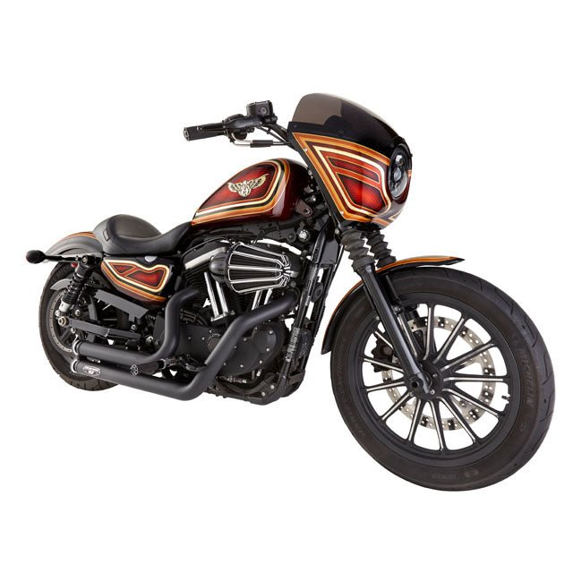 Arlen Ness 90° 10-Gauge Monster Sucker Air Cleaner for Harley