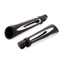 Arlen Ness Deep Cut Footpegs for Harley All traditional H-D male mount. (excl. rider/passenger on: 18-21 Softails; 20-21 Livewire. excl. rider location on: 15-20 XG; 10-21 XL1200X/XS; 11-20 XL1200C; 12-16 XL1200V) / Black