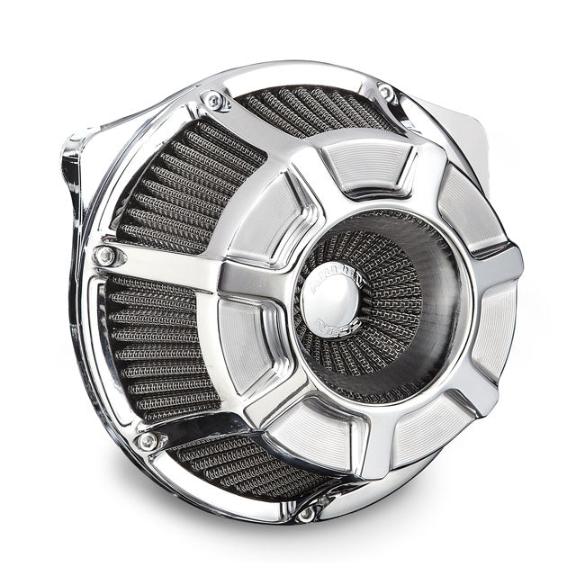 Arlen Ness Inverted Air Cleaner Beveled for Harley 18-22 Softail; 17-22 Touring; 17-22 Trikes / Chrome