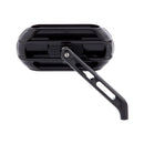 Arlen Ness Sidekick Caged Motorcycle Mirror Contrast Black / Right