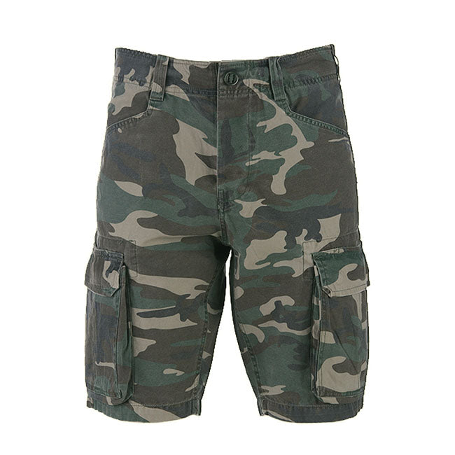 Army Surplus Cargo Shorts Camo / S  - Customhoj