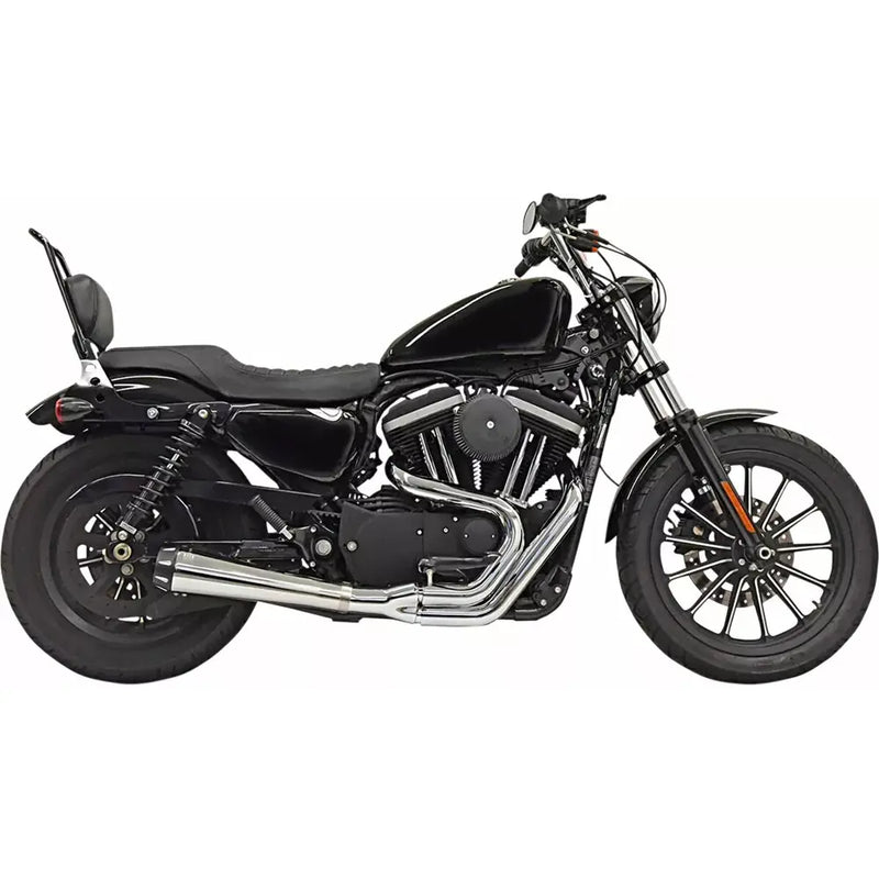Bassani Road Rage II 2-into-1 uitlaatsysteem voor Harley